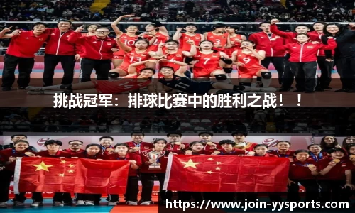 挑战冠军：排球比赛中的胜利之战！ !